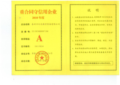 資質(zhì)榮譽(yù)